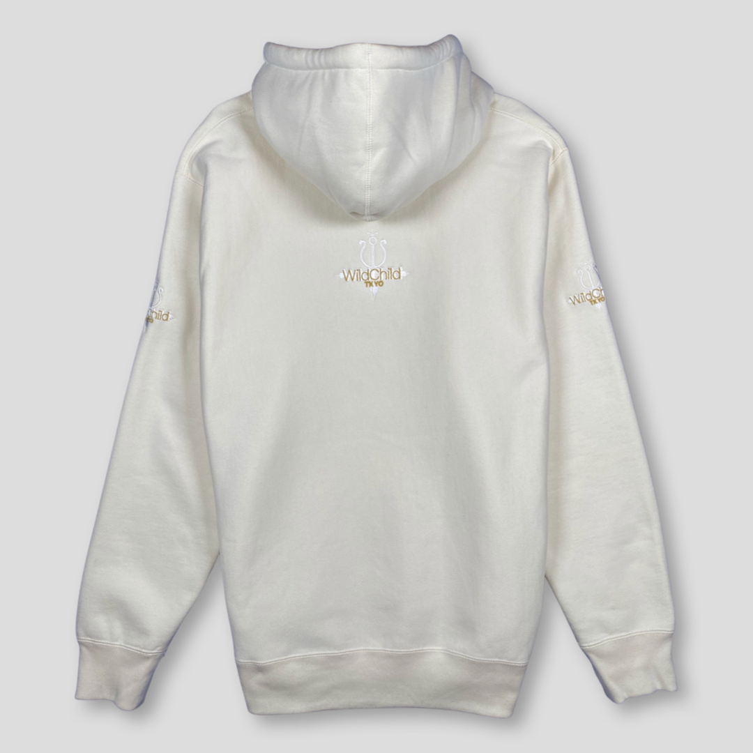 The TKYO LEGND™️ Hooded Heavyweight   Men/Women NigoriZake White