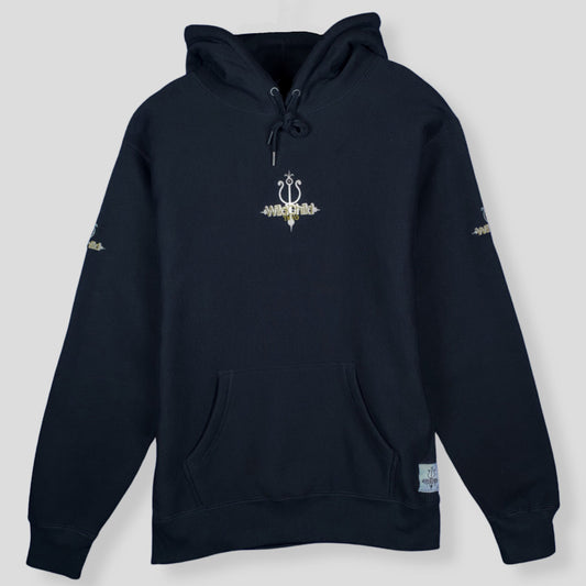 The TKYO LEGND™️ Hooded Heavyweight Men/Women Shogun Black