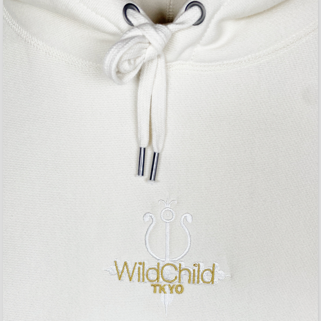 Antique metal eyelets and drawstring tips. Premium heavyweight hooded sweater with Premium finishing touches.