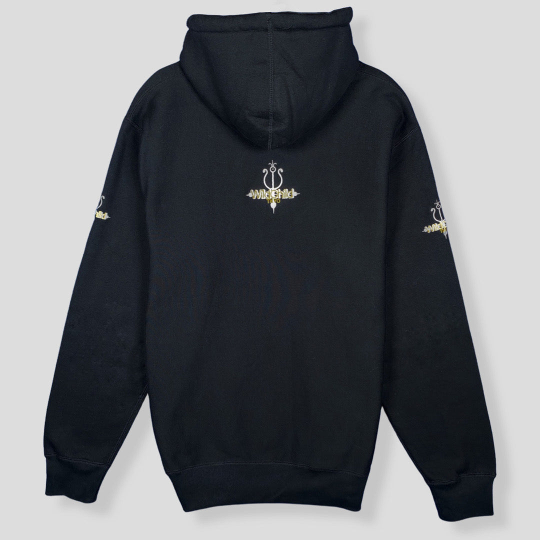 The TKYO LEGND™️ Hooded Heavyweight Men/Women Shogun Black