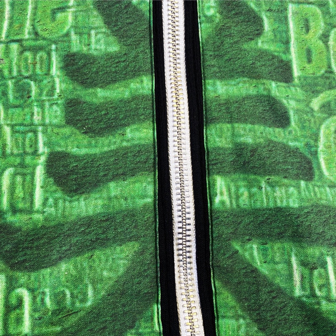 The Softie™️ with Emerald Biutiful World print  (In Shogun Black) Men/Women